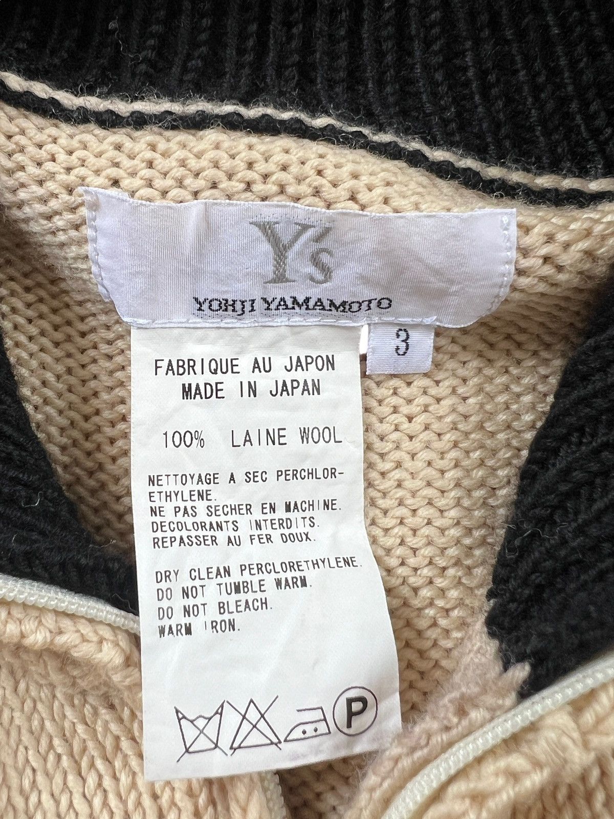 Yohji Yamamoto Vintage Y’s Wool Zipper sweater Size S / US 4 / IT 40 - 10 Thumbnail