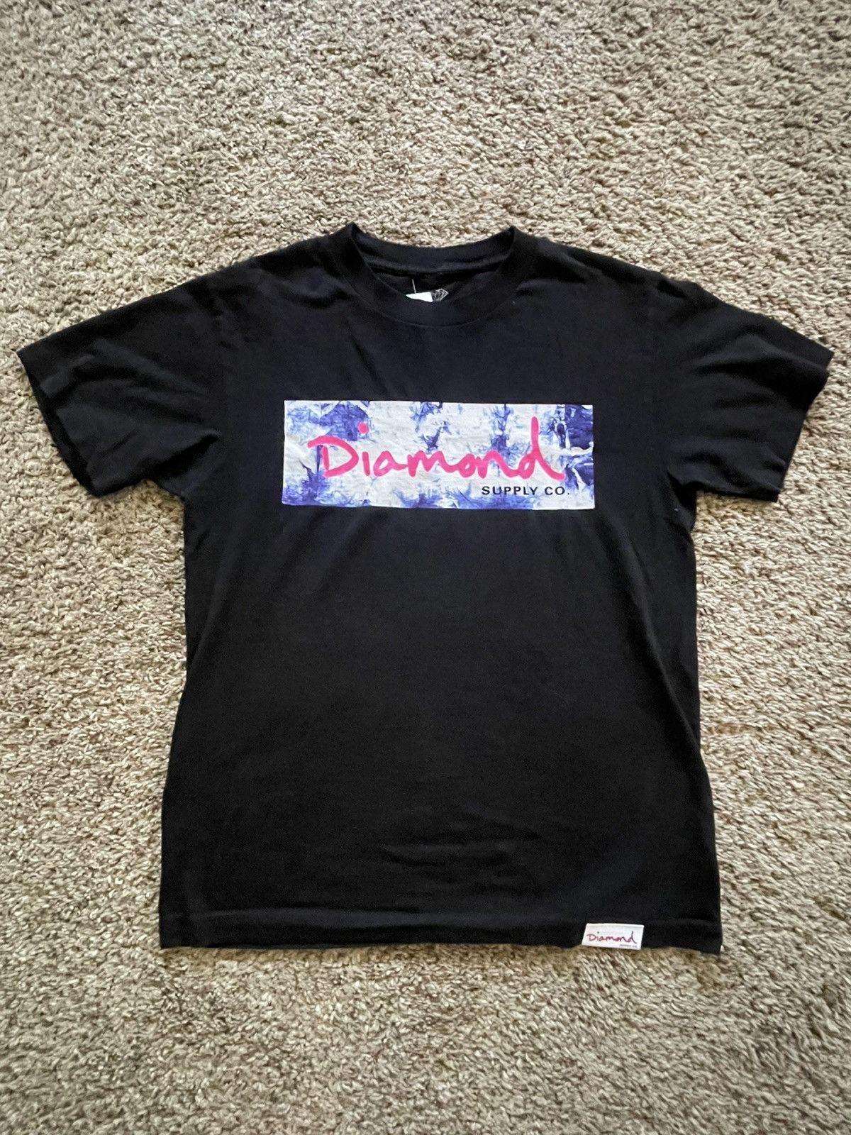 Diamond Supply Co. Diamond Supply Co. - Black with Oink Writing Size US S / EU 44-46 / 1 - 1 Thumbnail