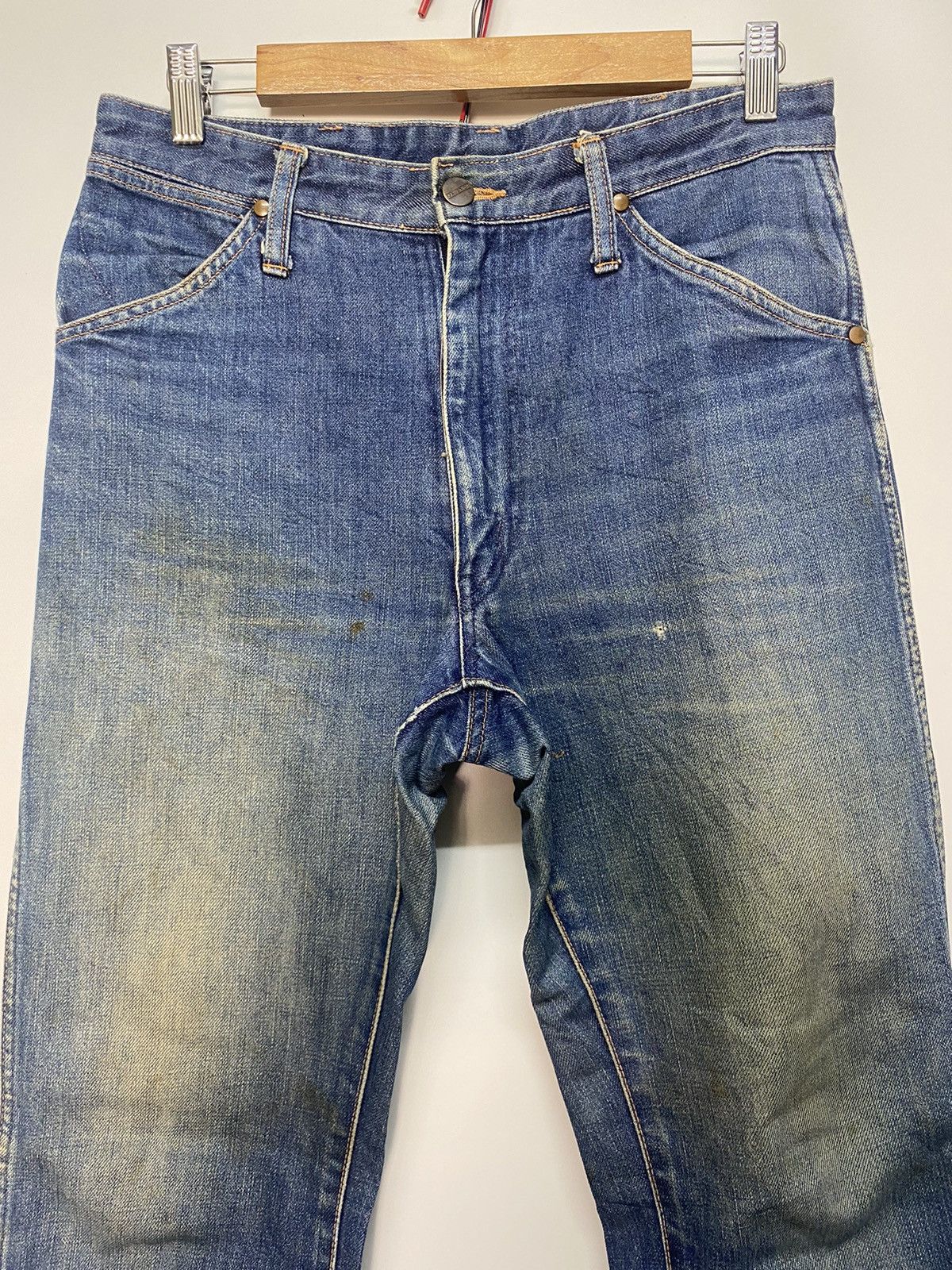 Japanese Brand × Vintage VINTAGE MAVERICK BLUE BELL FLARED BOOTCUT DENIM JEANS Size US 30 / EU 46 - 5 Thumbnail