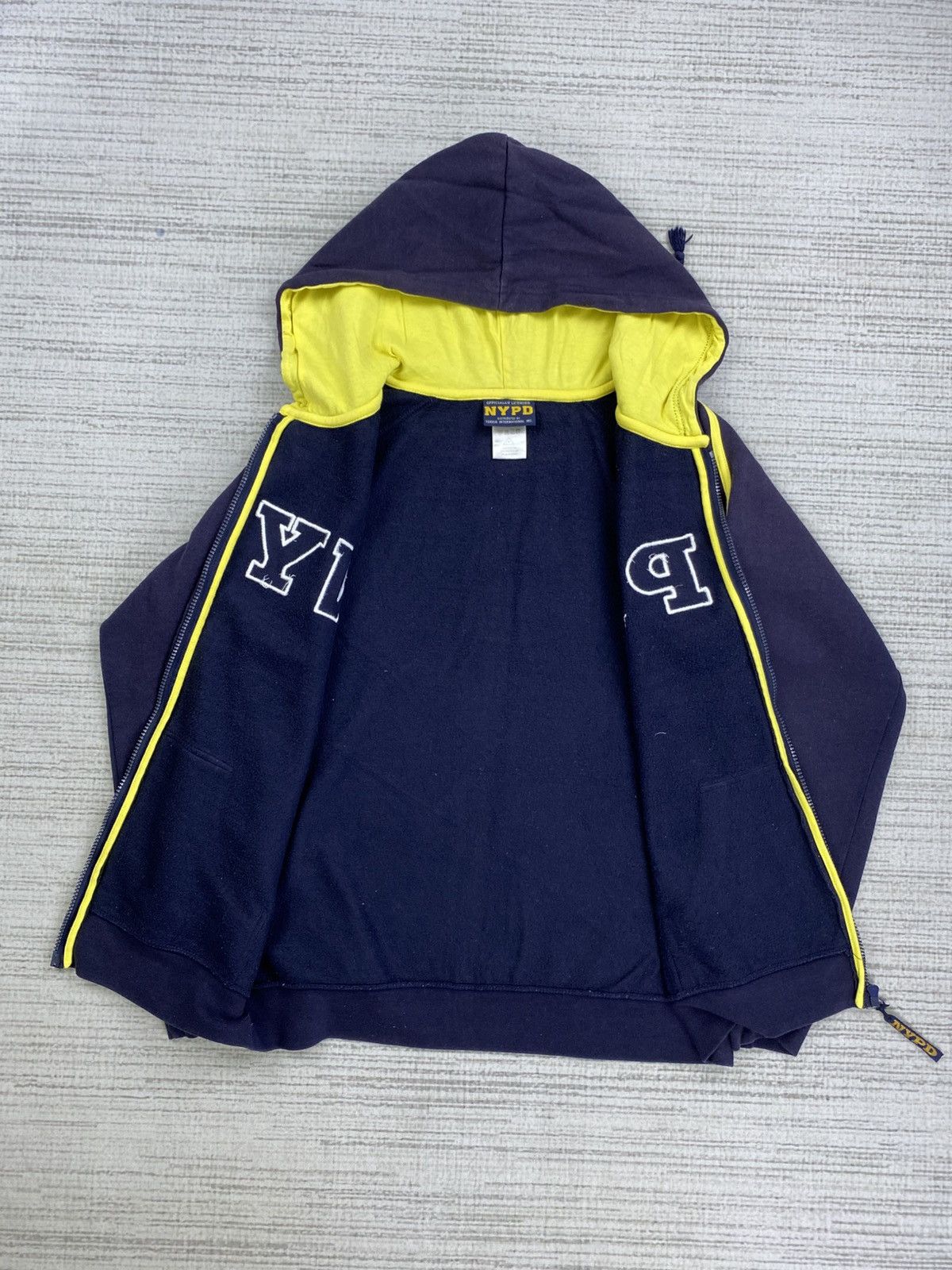 Japanese Brand × Vintage Vintage NYPD Spellout Embroidery Logo Hoodie Jacket Size US M / EU 48-50 / 2 - 5 Thumbnail