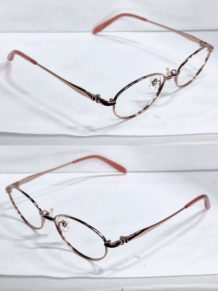 Seiko SEIKO Stella SE4016 Pure Titanium Oval Glasses Pink Gold Size ONE SIZE - 8 Thumbnail