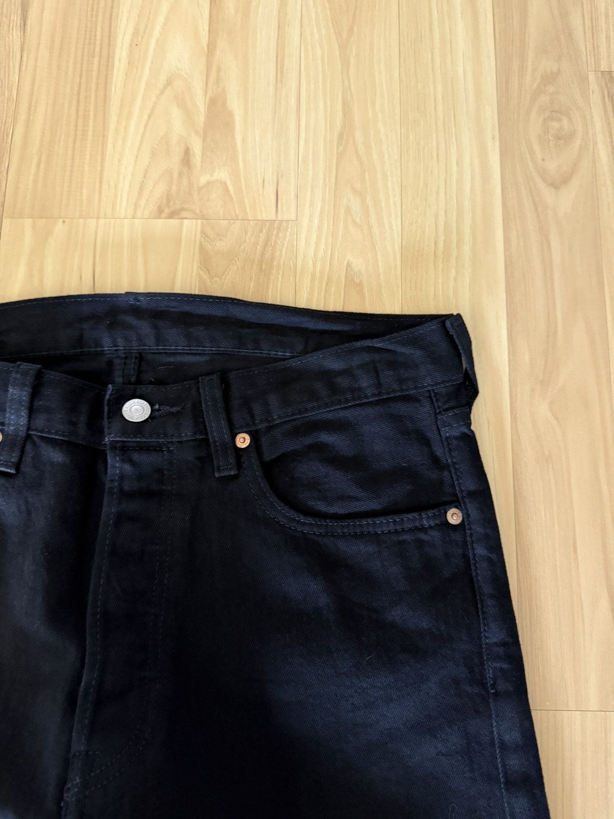Levi's Levis 501 black jeans Size US 32 / EU 48 - 7 Thumbnail