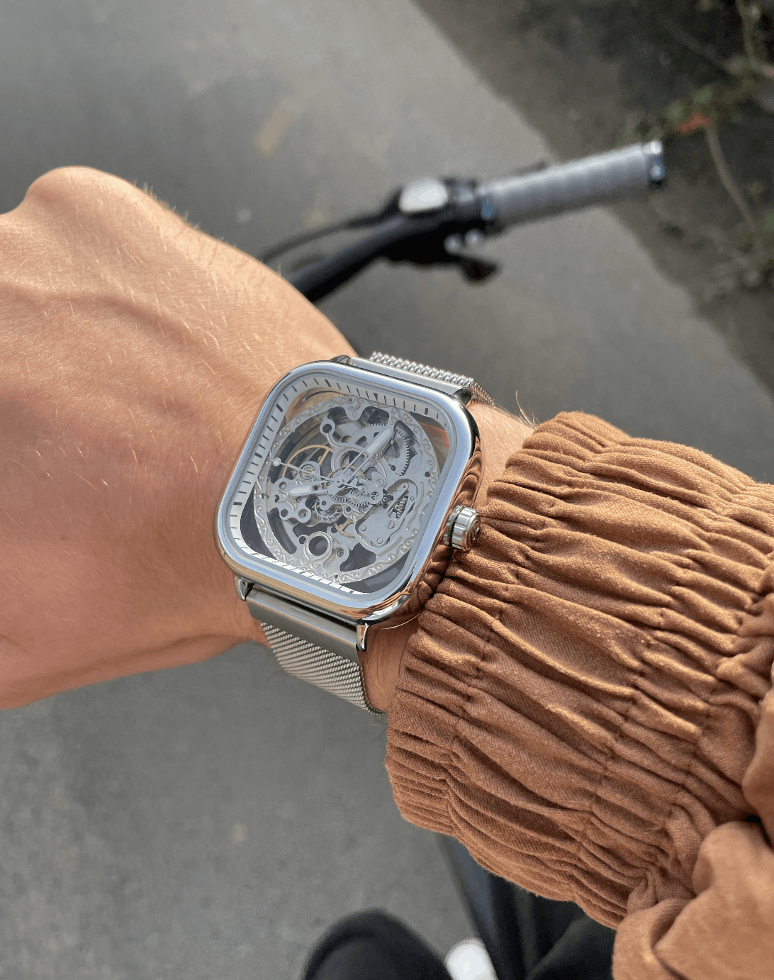 Skeleton Watch No 1 brand new with automatic movement