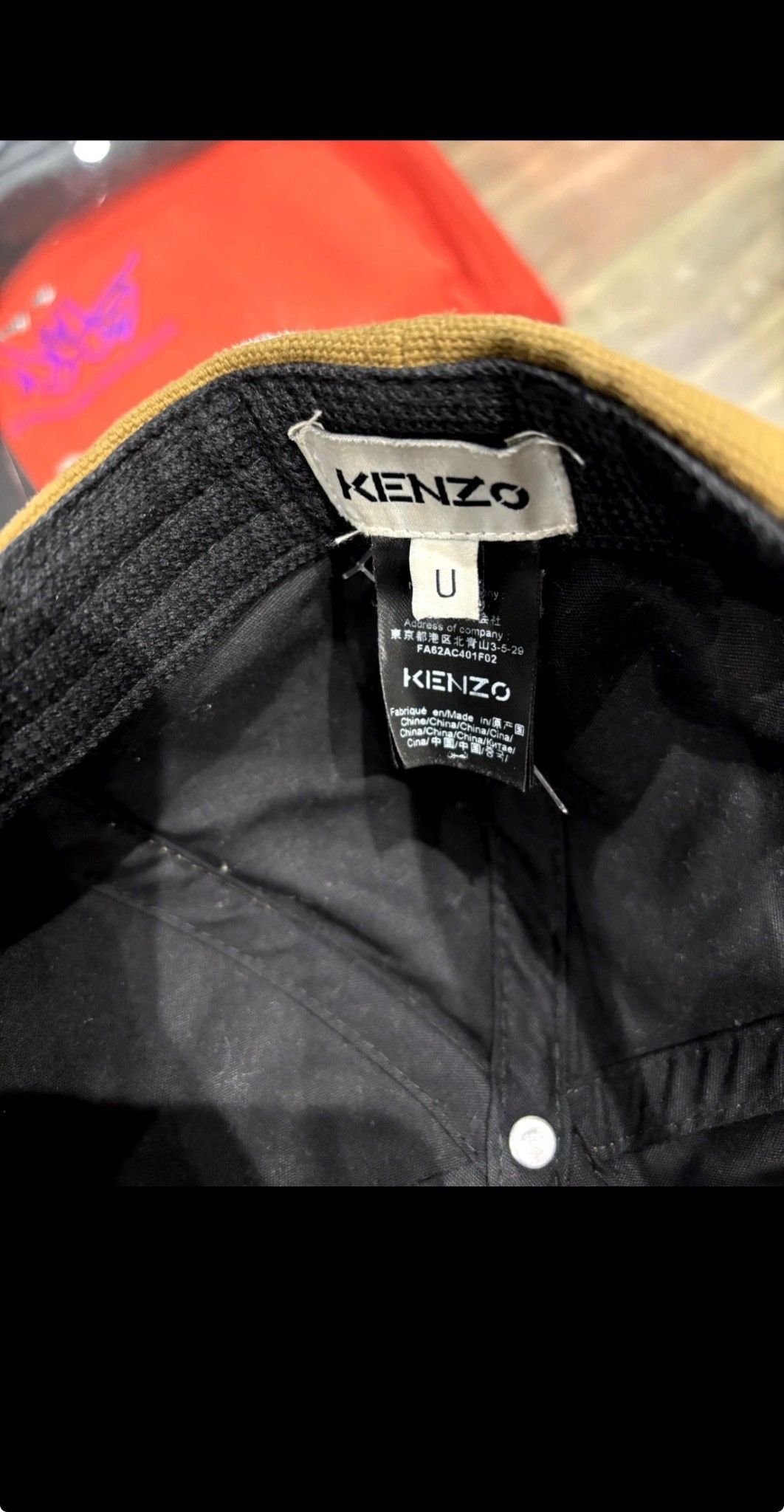 Kenzo Kenzo Baseball Cap Size ONE SIZE - 9 Thumbnail