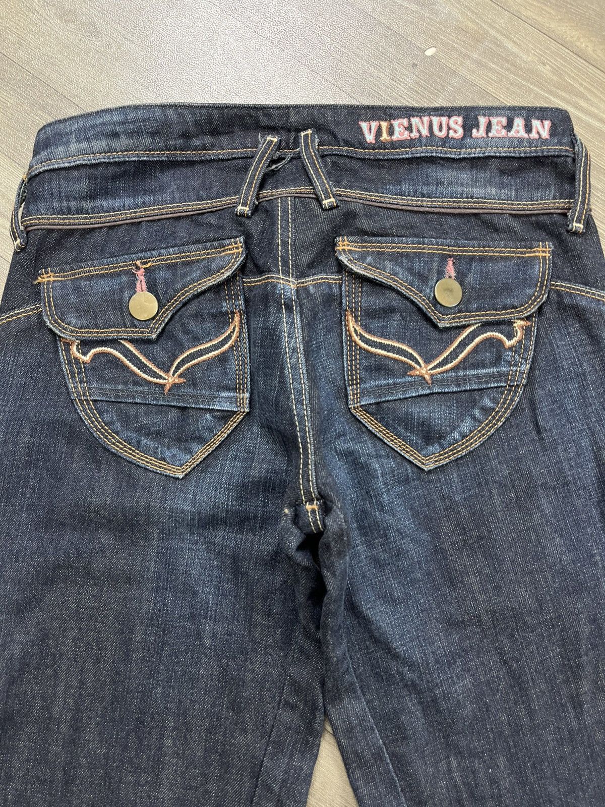 Japanese Brand Y2K Something Edwin Faded Bootcut Flared Jeans Lgb Style Size US 27 - 13 Thumbnail