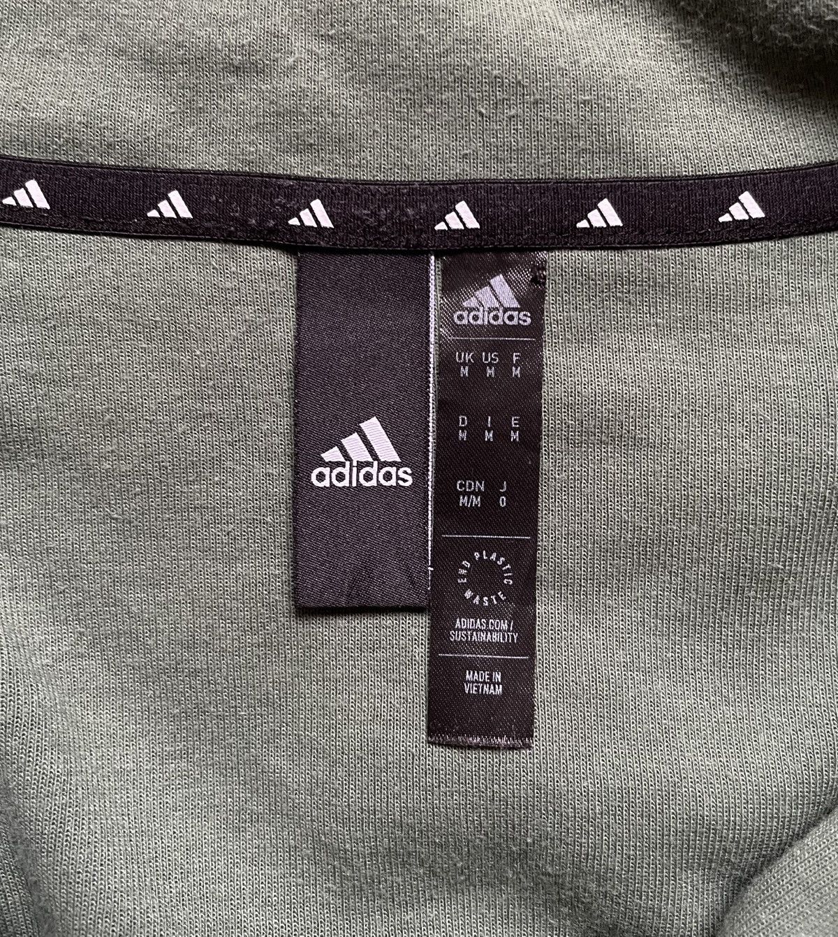 Adidas Rare ADIDAS Designed For Gameday Zip Hoodie M Oxide Green Size US M / EU 48-50 / 2 - 12 Thumbnail