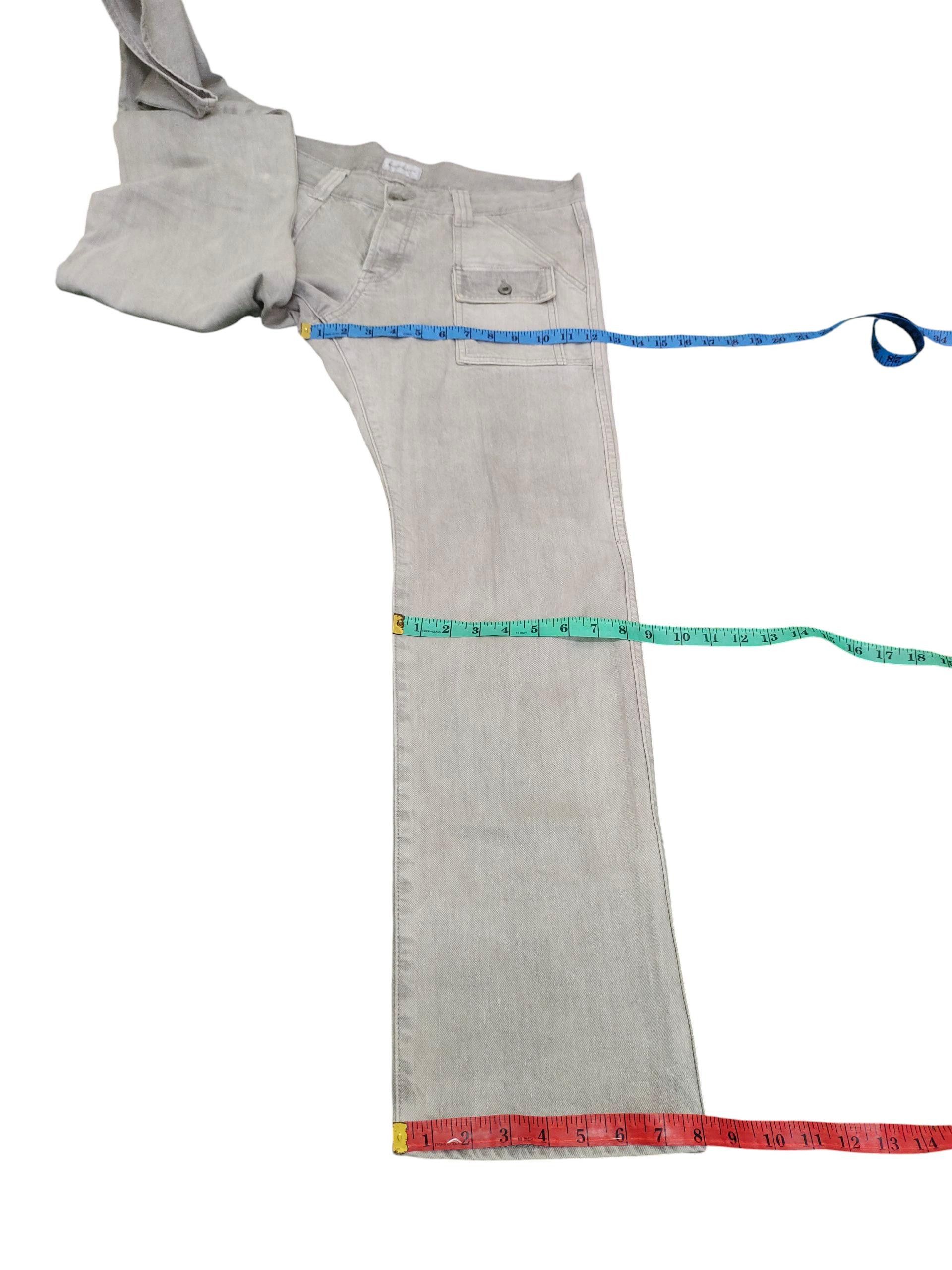 Comme des Garcons × Undercover Vintage Boycott Japan Grey Washed Bush Denim Pants Size US 34 / EU 50 - 9 Thumbnail