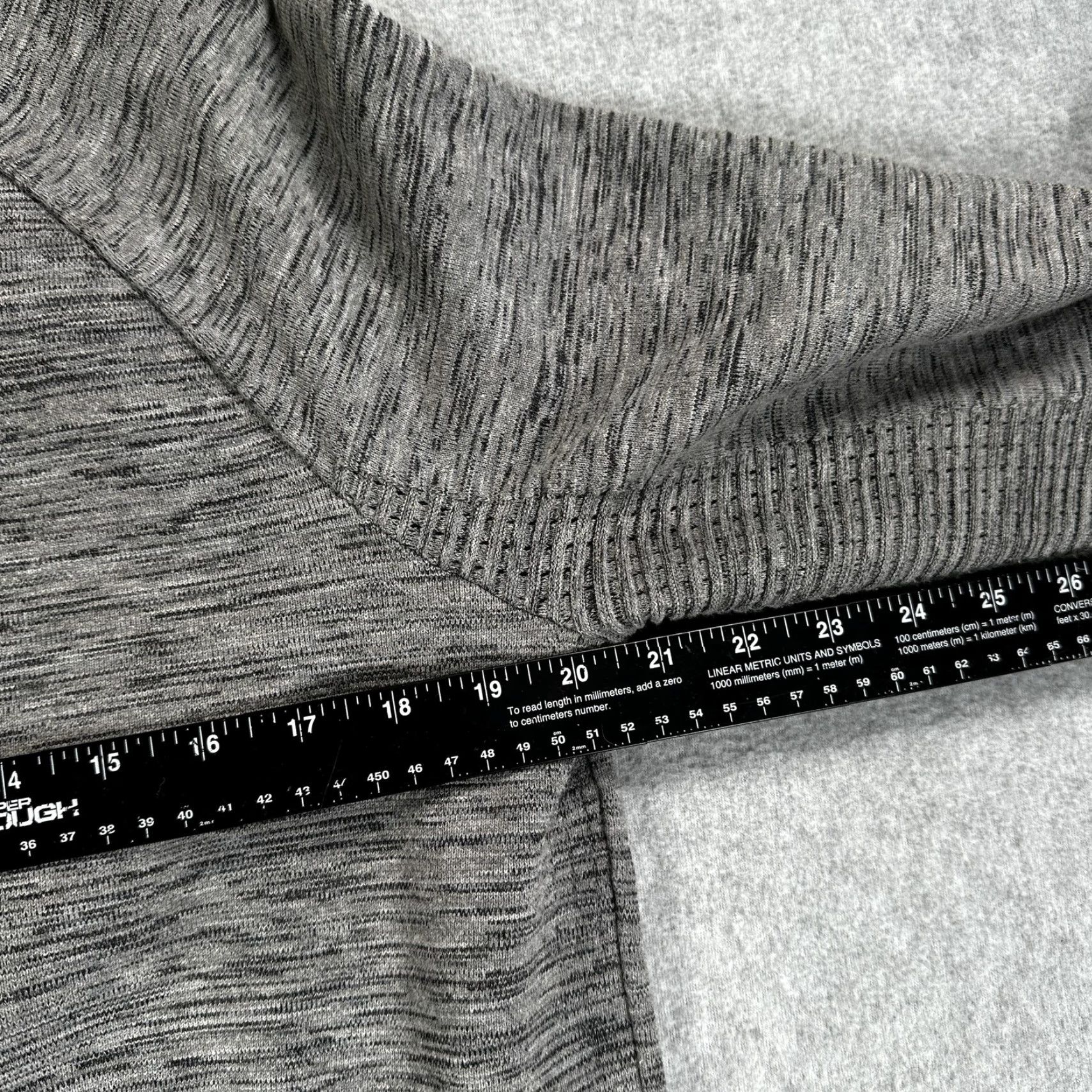 Nike Nike Tech Jacket Mens M Gray Heather Knit Full Zip Track Jacket, Activewear, Running & Gym, Regular Fit, Long Sleeve, Casual, 90s? Size US M / EU 48-50 / 2 - 5 Thumbnail
