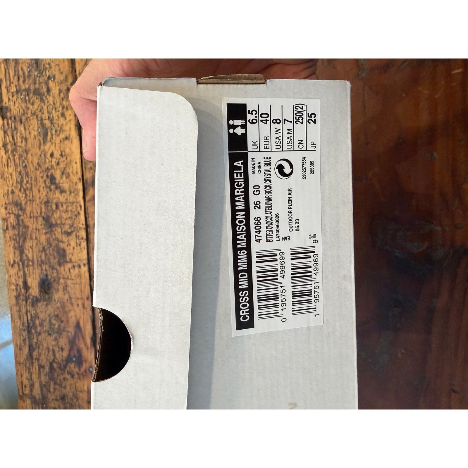 Maison Margiela Maison Margiela MM6 Salomon Cross Mid Hike Bitter Chocolate Size US 7 / EU 40 - 11 Thumbnail