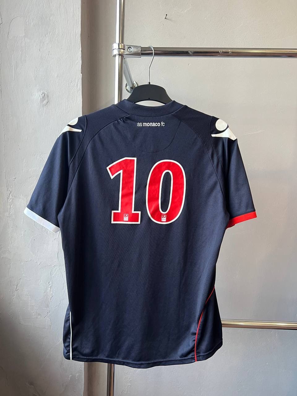 Macron 2010/11 AS MONACO FC #10 AWAY SOCCER JERSEY FOOTBALL SHIRT Size US XL / EU 56 / 4 - 3 Thumbnail