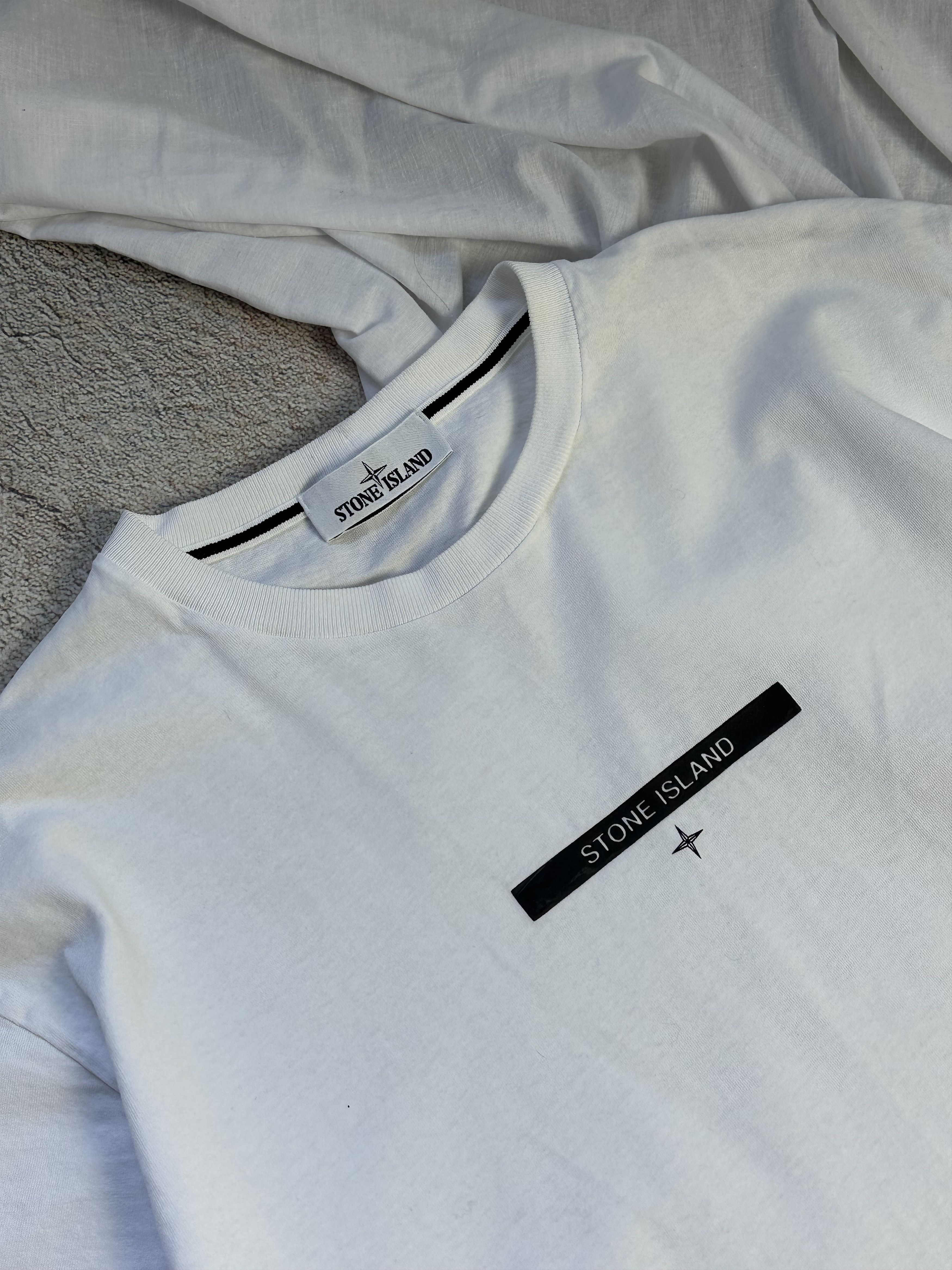 Stone Island Stone Island tshirt white Size US XL / EU 56 / 4 - 4 Thumbnail