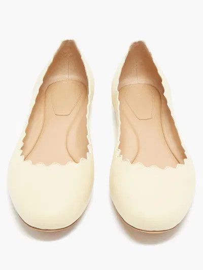 Chloe o1loc1c11125 Lauren Ballerina in Perly Grey Size US 10 / IT 40 - 4 Thumbnail