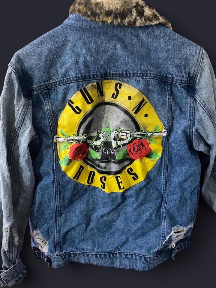 Guns n Roses Rare Forever 21 Denim Jacket