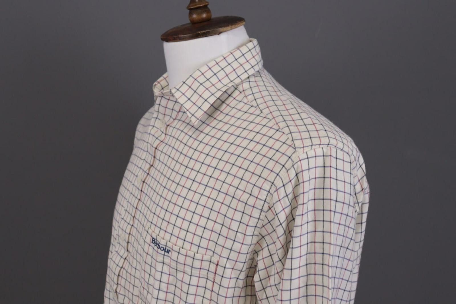 Barbour Barbour Brthold V. Baden White Check Shirt Size 16 Size US M / EU 48-50 / 2 - 6 Thumbnail