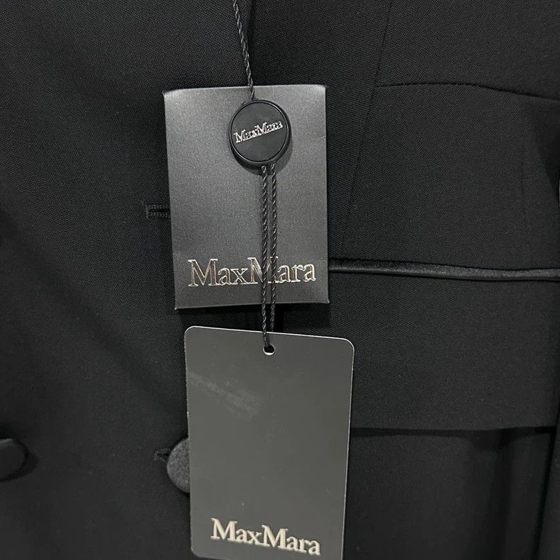 Max Mara Max Mara High-end line long black label suit jacket Size XS / US 0-2 / IT 36-38 - 4 Thumbnail
