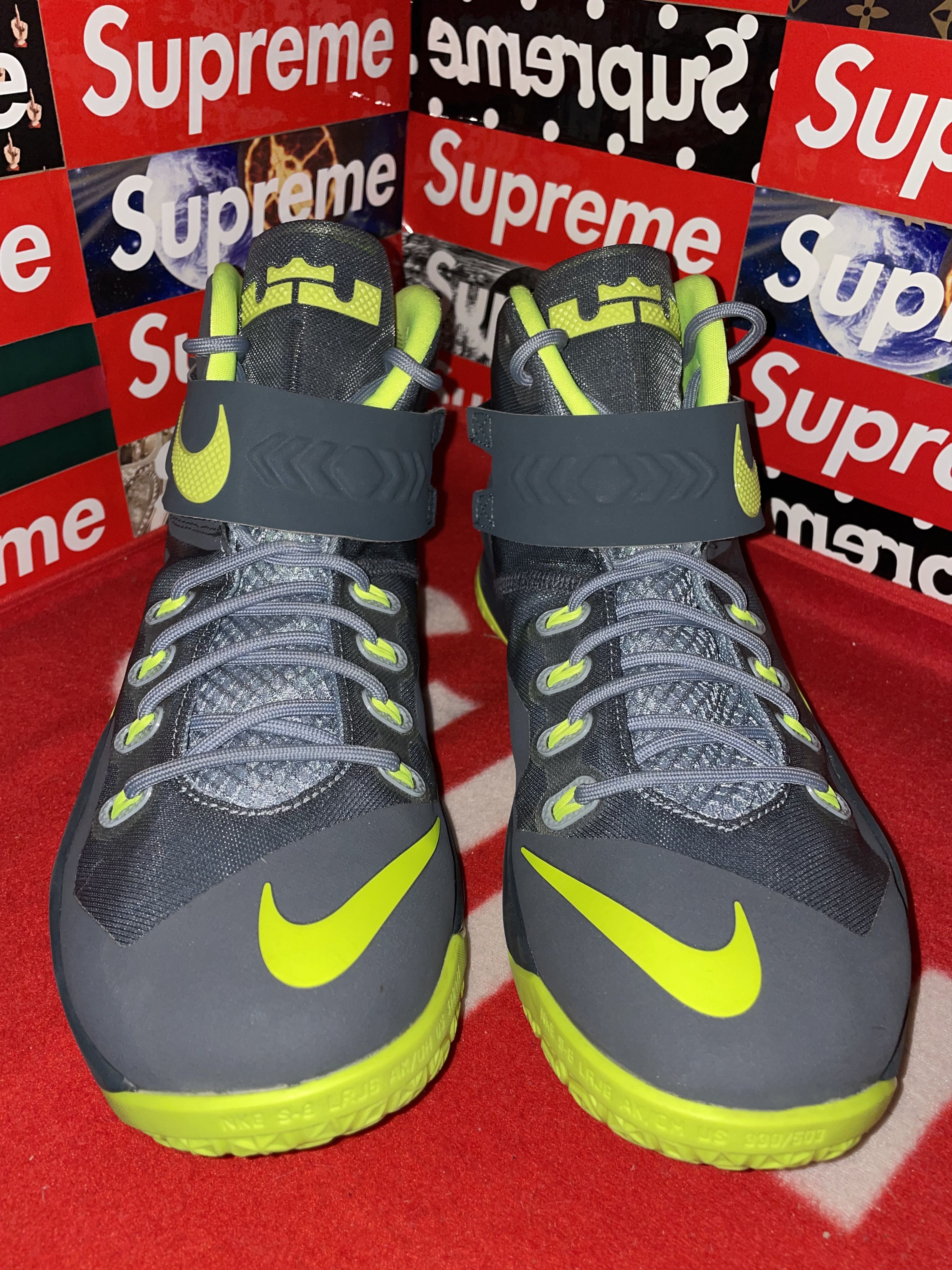 Nike Nike LeBron Zoom Soldier 8 'Magnet Grey' 653641-070 13 VNDS Size US 13 / EU 46 - 2 Thumbnail