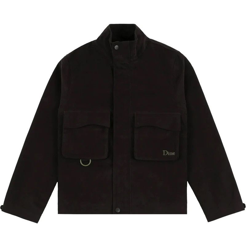 Dime Dime Corduroy Cargo Jacket Dark Charcoal Size US S / EU 44-46 / 1 - 8 Thumbnail