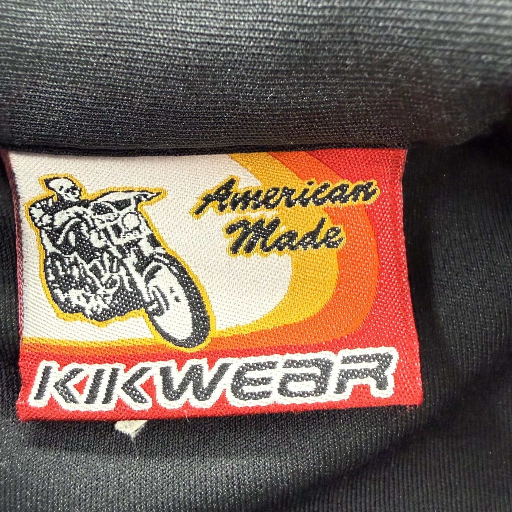 Vintage VINTAGE Kikwear Shirt Mens Large Black Flame Embroidered Short Sleeve USA Size US L / EU 52-54 / 3 - 3 Thumbnail