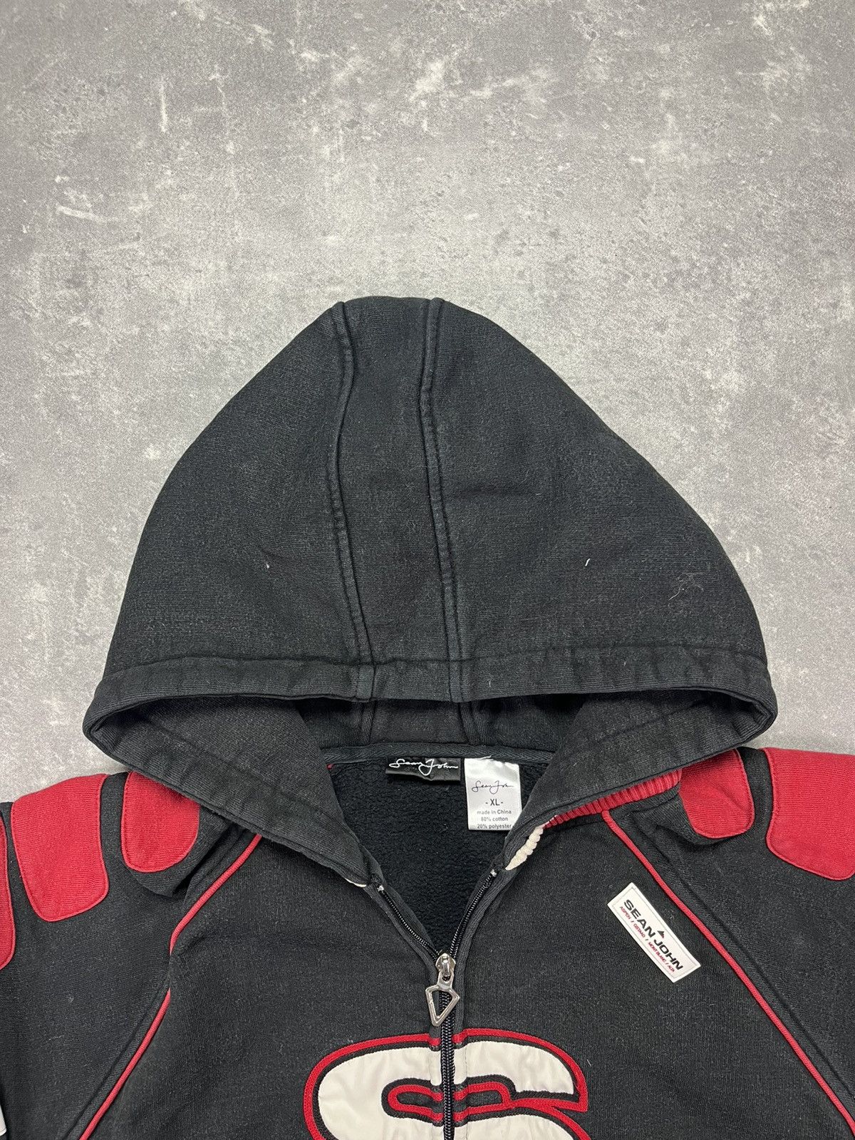 Sean John Sean John Ski Line Heavy Big Logo Zip Hoodie Jacket XL Size US XL / EU 56 / 4 - 11 Thumbnail