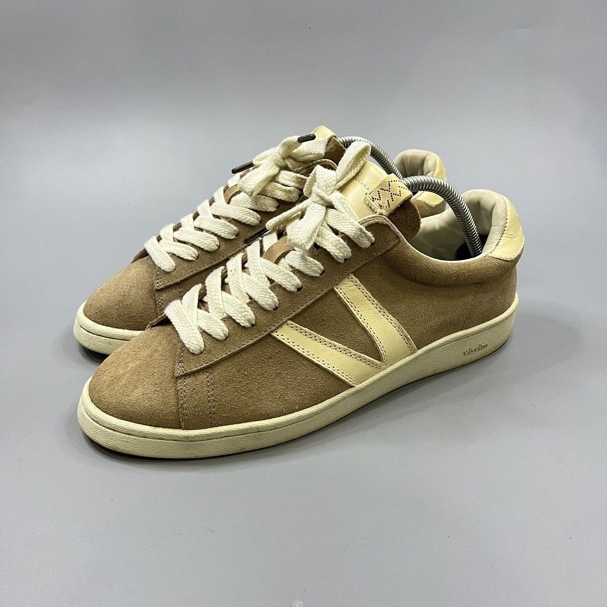 Visvim Visvim Corda-Folk Leather Trimmed Suede Sneaker Size US 9 / EU 42 - 2 Thumbnail