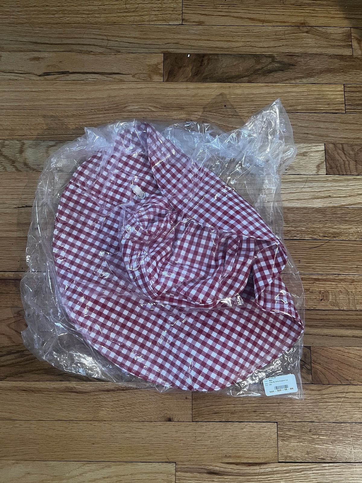 DENIM TEARS Denim Tears “Kiss My Grits” Gingham Sun Hat Size ONE SIZE - 2 Thumbnail
