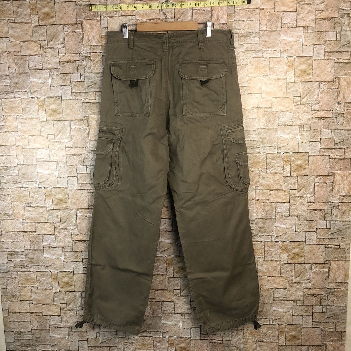 Japanese Brand Vache Brown Cargo Multipocket Pants #A110 Size US 32 / EU 48 - 16 Thumbnail