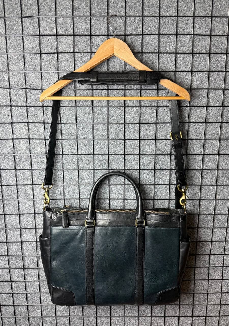 Coach Coah Geniue Leather Handle Bags Size ONE SIZE - 3 Thumbnail