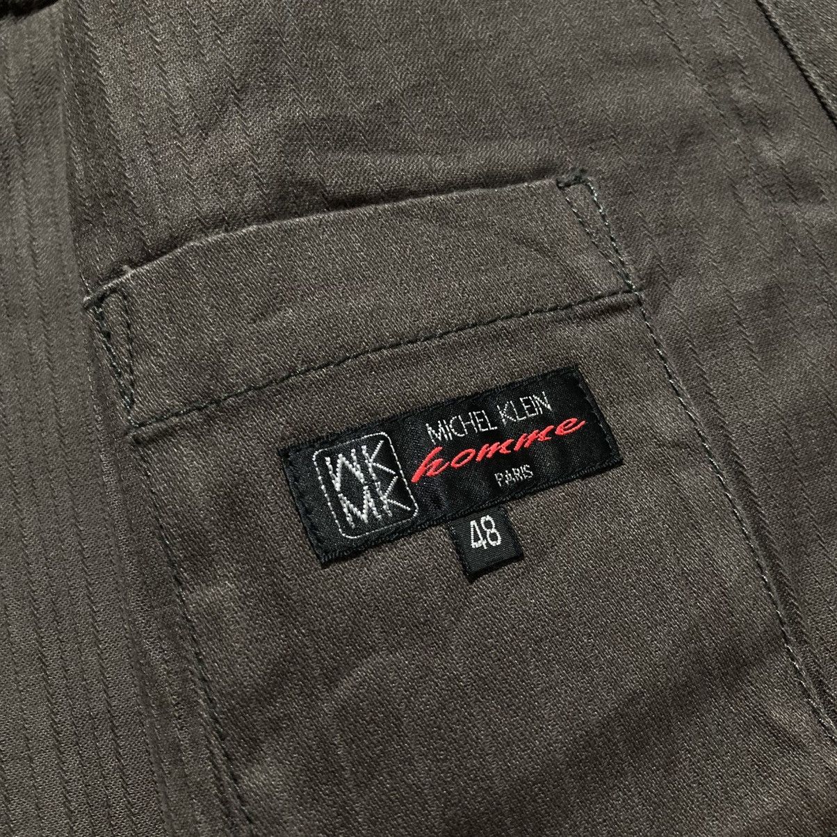 Michel Klein Vintage Michel Klein Homme Paris Coated Jacket Brown Luxury Size US L / EU 52-54 / 3 - 17 Thumbnail