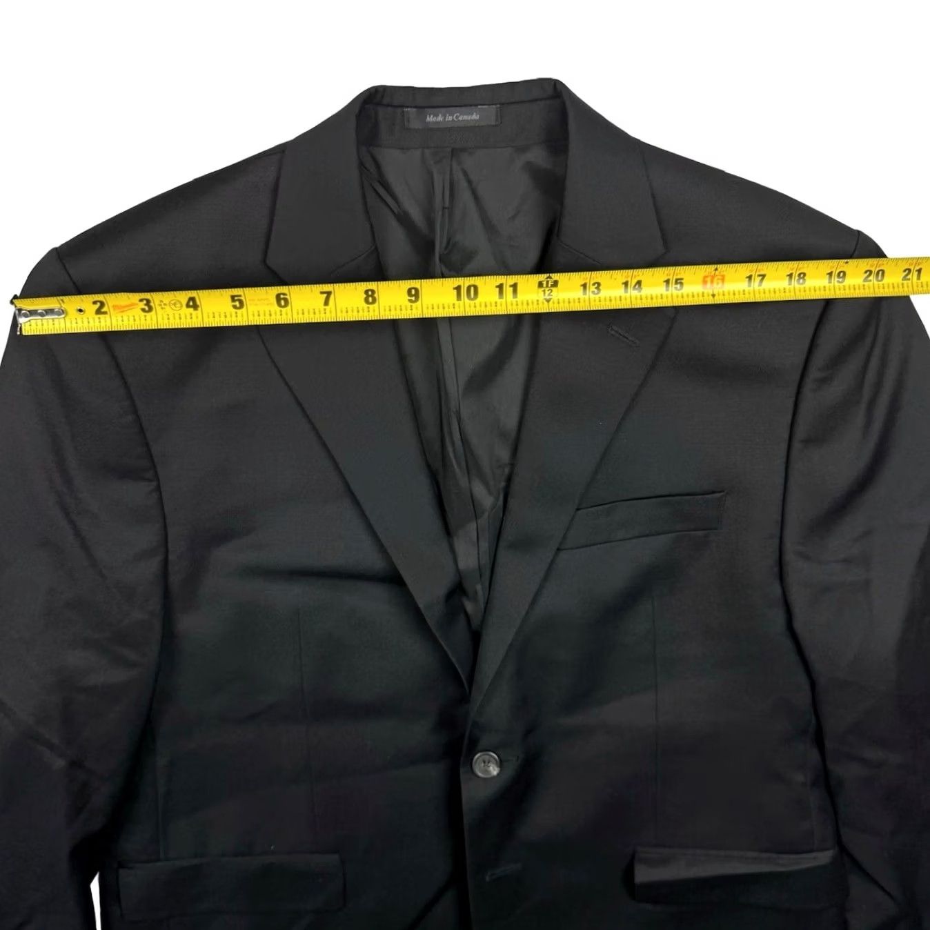 Ralph Lauren Ralph Lauren Men's Blue 100% Wool 2-Button Blazer 42S Size 42R - 7 Thumbnail