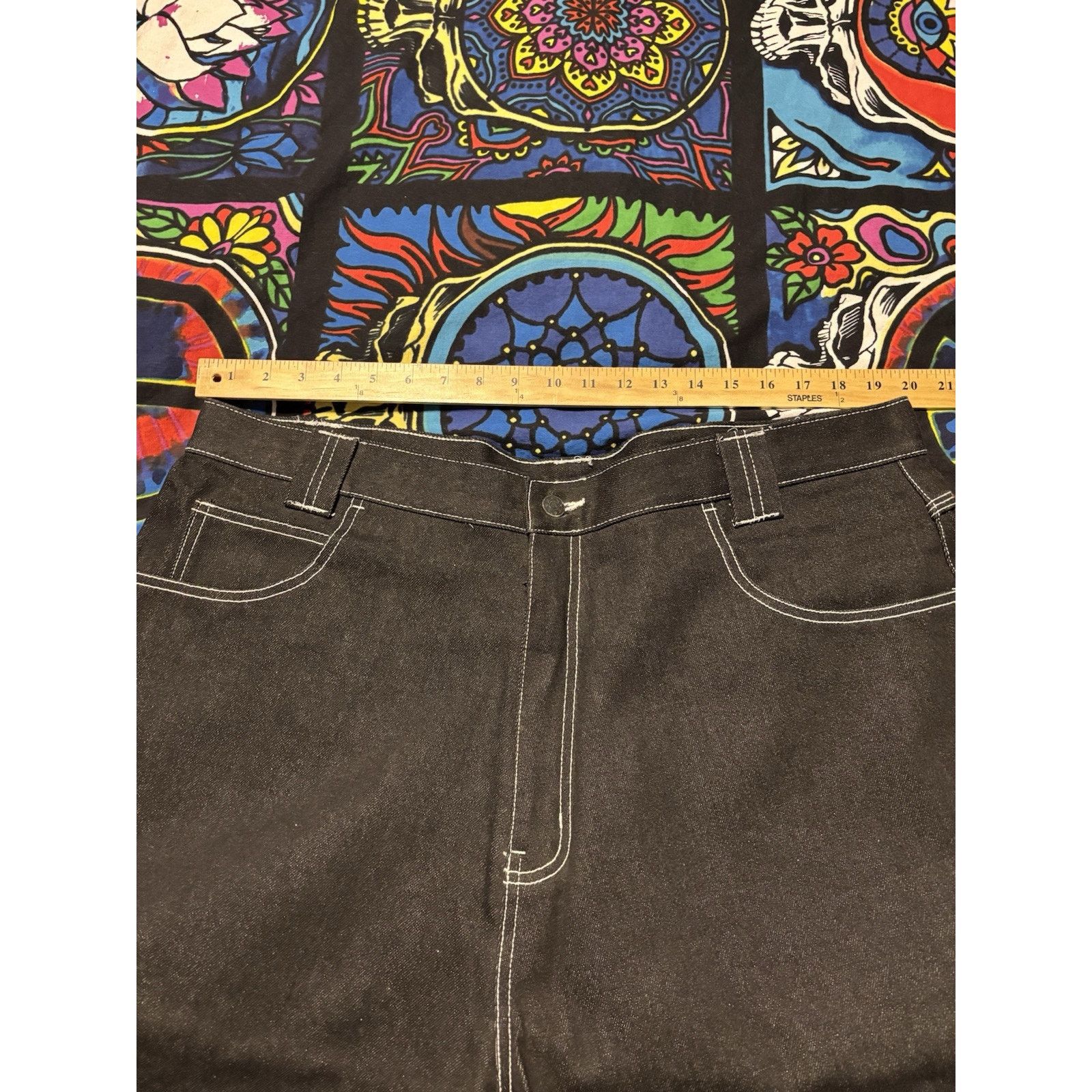 Other Vintage phat farm black hip hop baggy size 42 jorts. y2k NWT Size US 42 / EU 58 - 10 Thumbnail