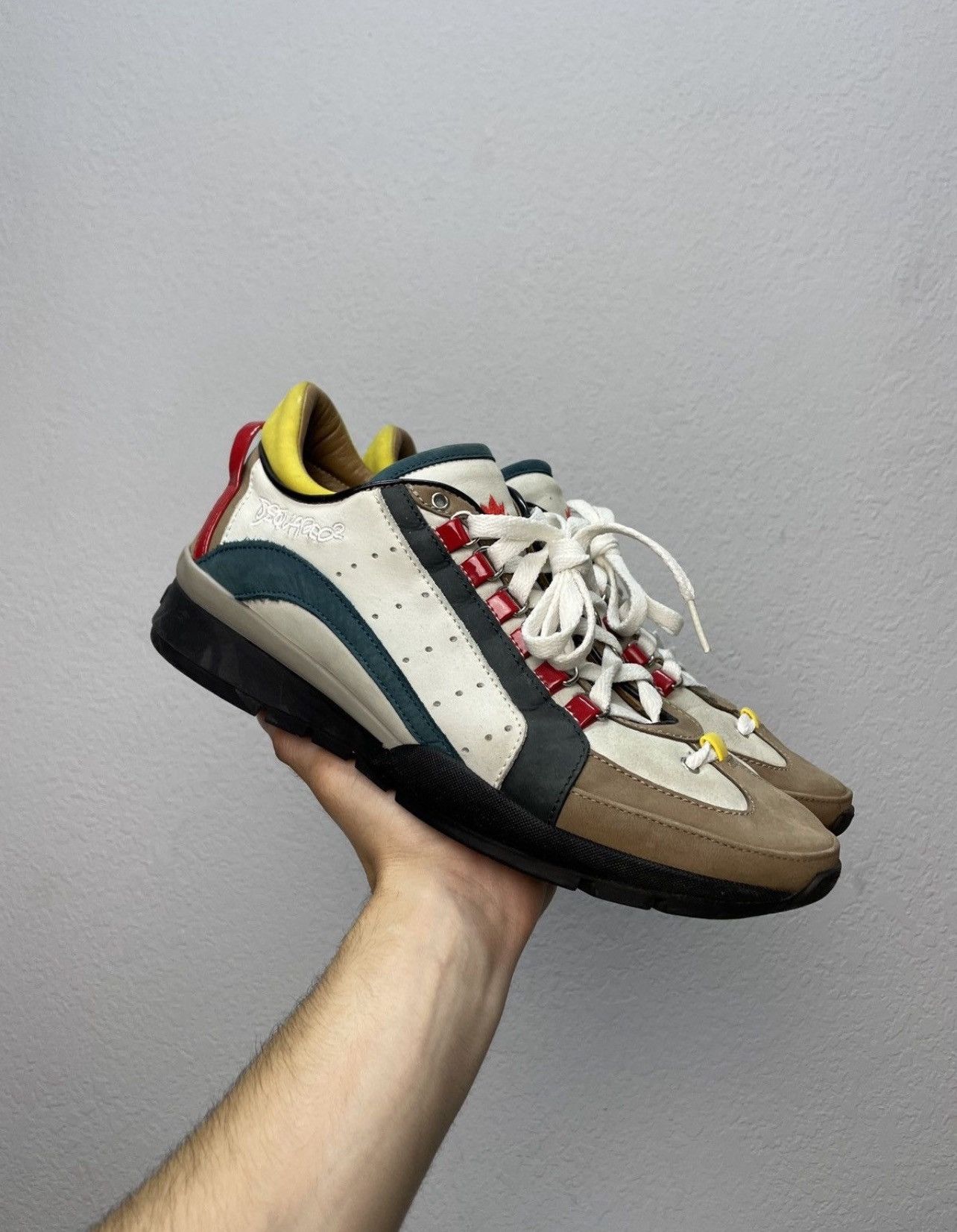 Dsquared2 Vintage Y2K Dsqured2 Sneakers Shoes Rare Archival 00s Size US 9 / EU 42 - 2 Thumbnail