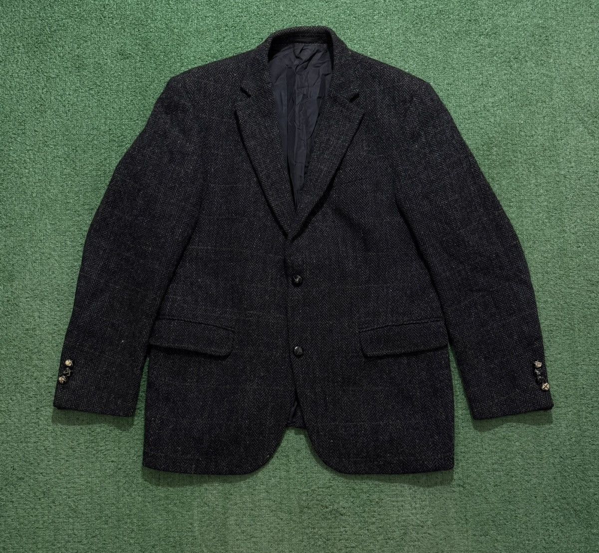 Harris Tweed Harris Tweed Blazer Vintage Wool Size 50R - 1 Thumbnail