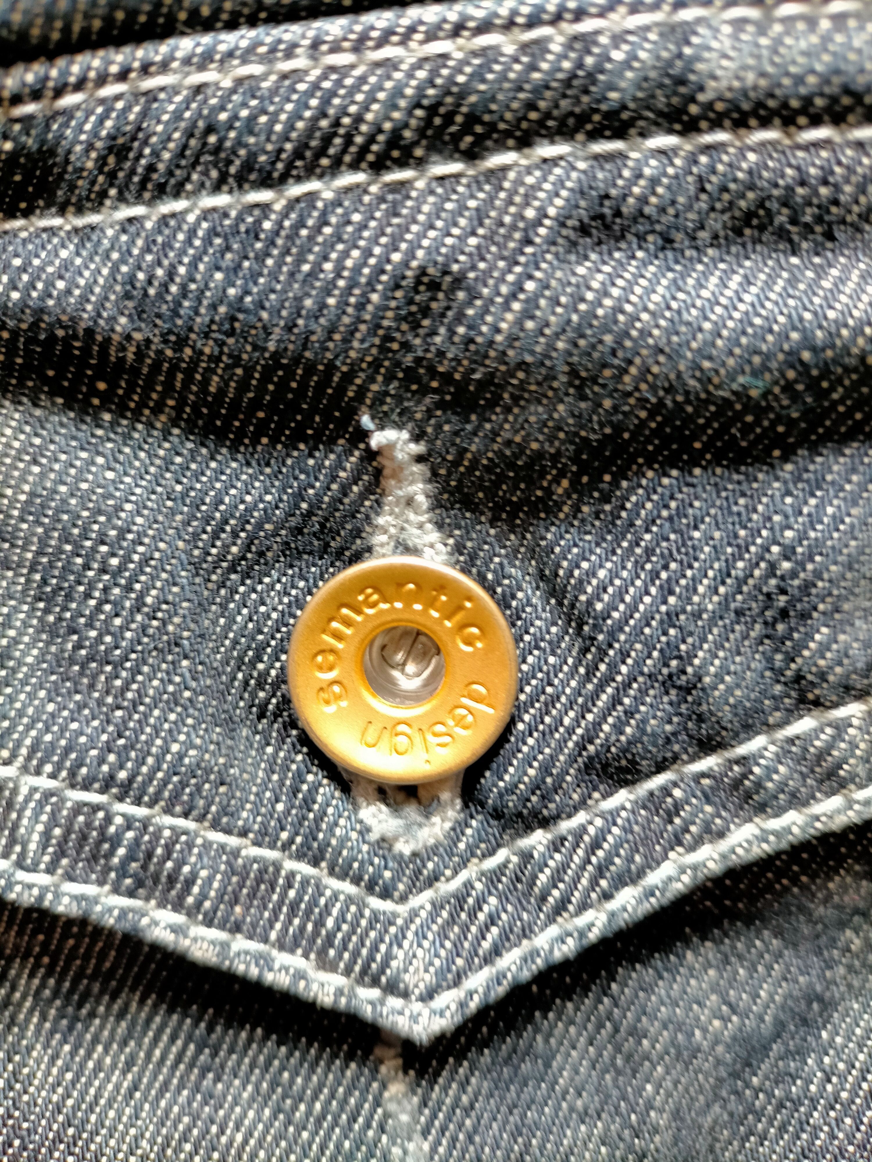 If Six Was Nine Flare Jeans Semantic Design Multipocket Zipped Boot cut Size US 33 - 20 Thumbnail