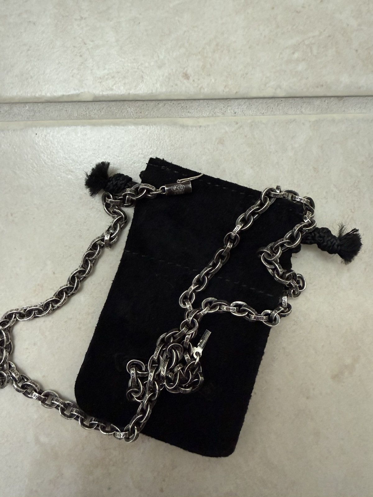 Chrome Hearts Chrome Hearts 24” Paper Chain Necklace .925 Silver New Size ONE SIZE - 9 Thumbnail