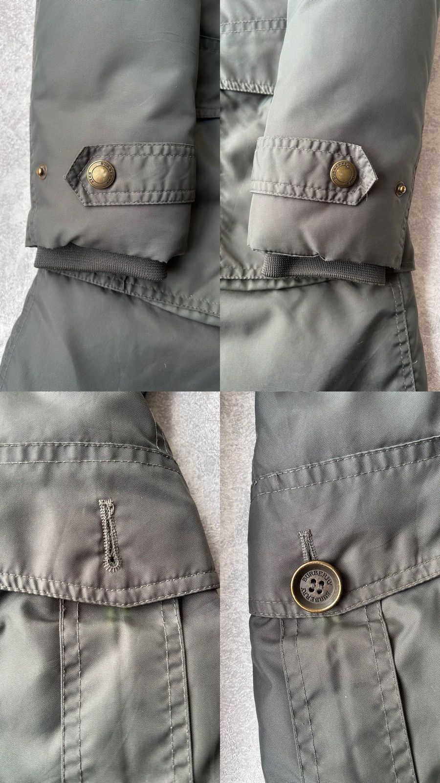 Burberry Burberry Brit Fur Ski Down Nova Check Parka Jacket Size L / US 10 / IT 46 - 13 Thumbnail