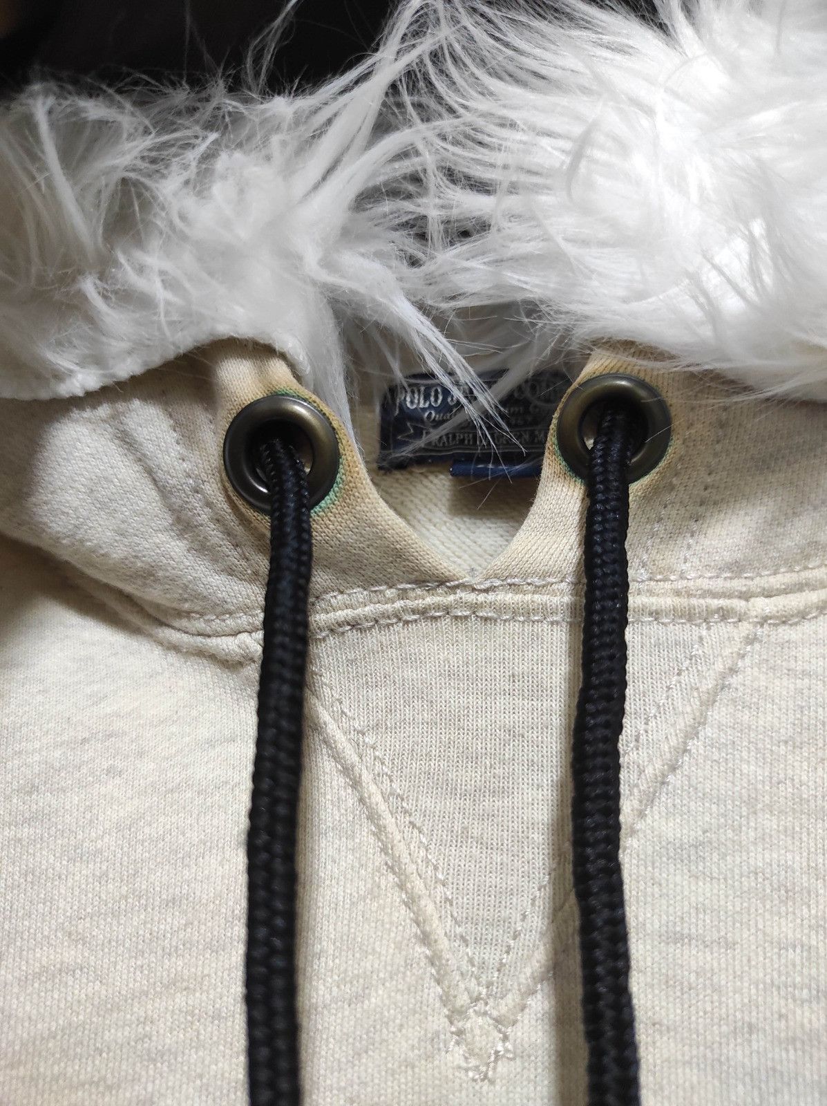 Polo Ralph Lauren Polo Jeans Company USA flag fur hoodie LGB style Size US XS / EU 42 / 0 - 6 Thumbnail