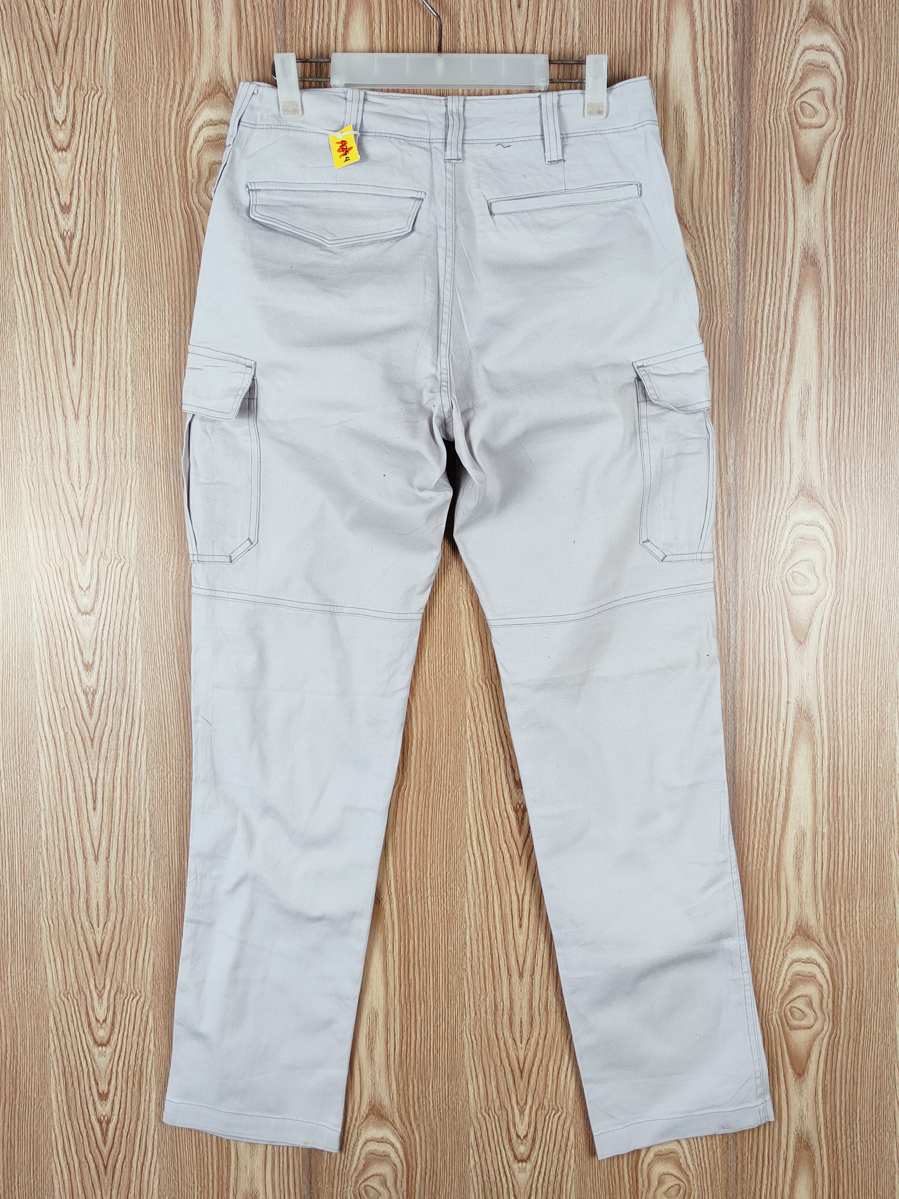 Japanese Brand Burtle Light Gray Multipocket Tactical Cargo Pants #W324 Size US 30 / EU 46 - 8 Thumbnail