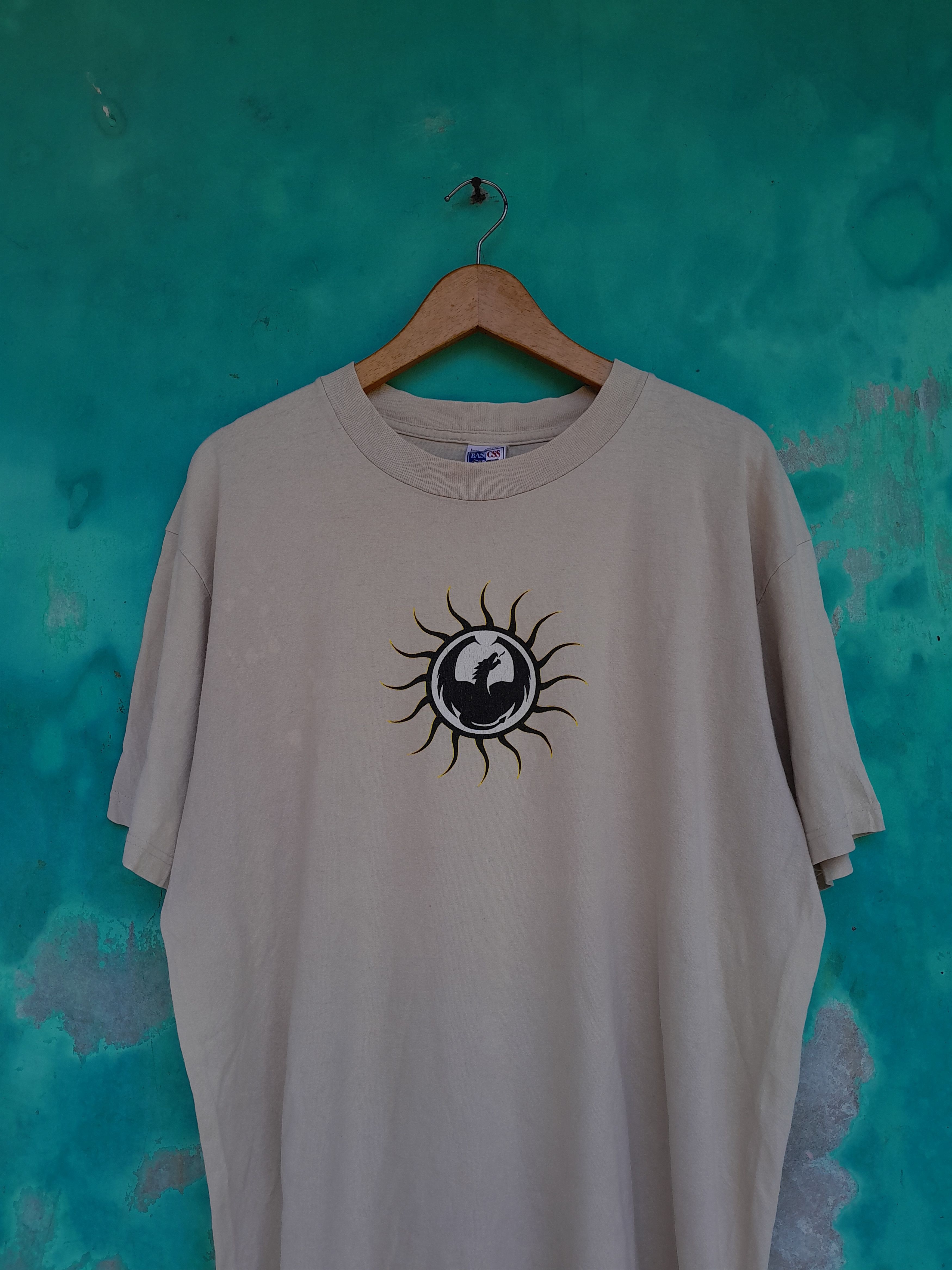 Vintage Vintage 90s DRAGON Skateboard t-shirt Size US L / EU 52-54 / 3 - 3 Thumbnail