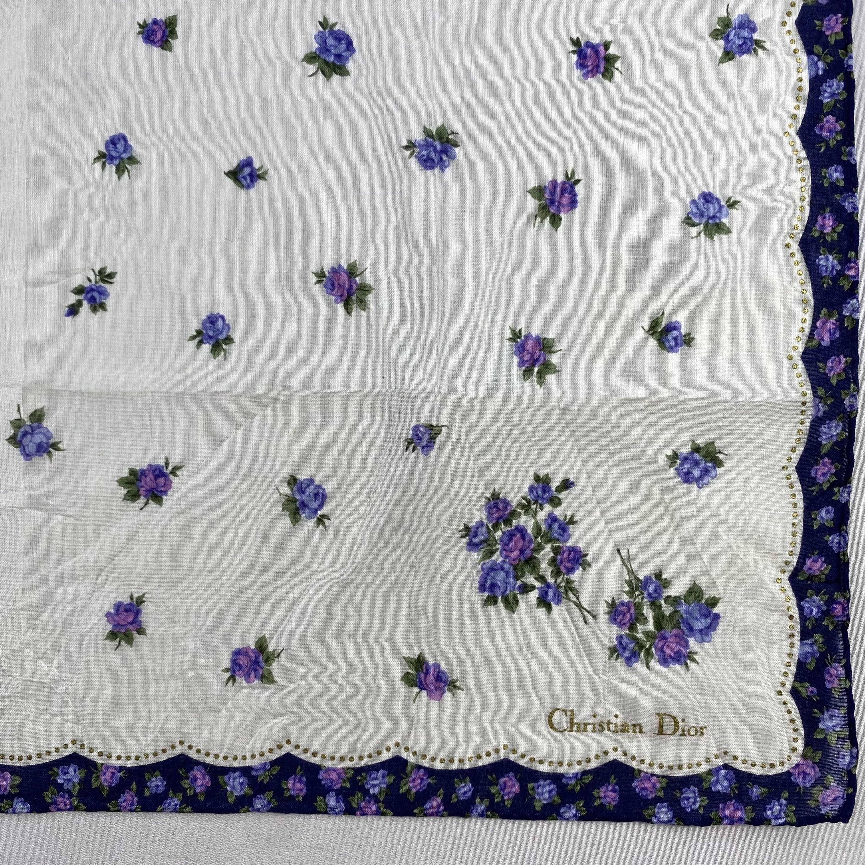 Vintage Christian Dior Monsieur Bandana/ Handkerchief / Neckerchief Size ONE SIZE - 3 Thumbnail