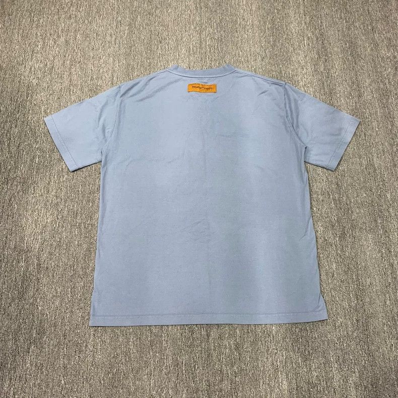 Louis Vuitton Short Sleeve Shirt in Haze Blue Color - dmc Size US XXL / EU 58 / 5 - 1 Thumbnail