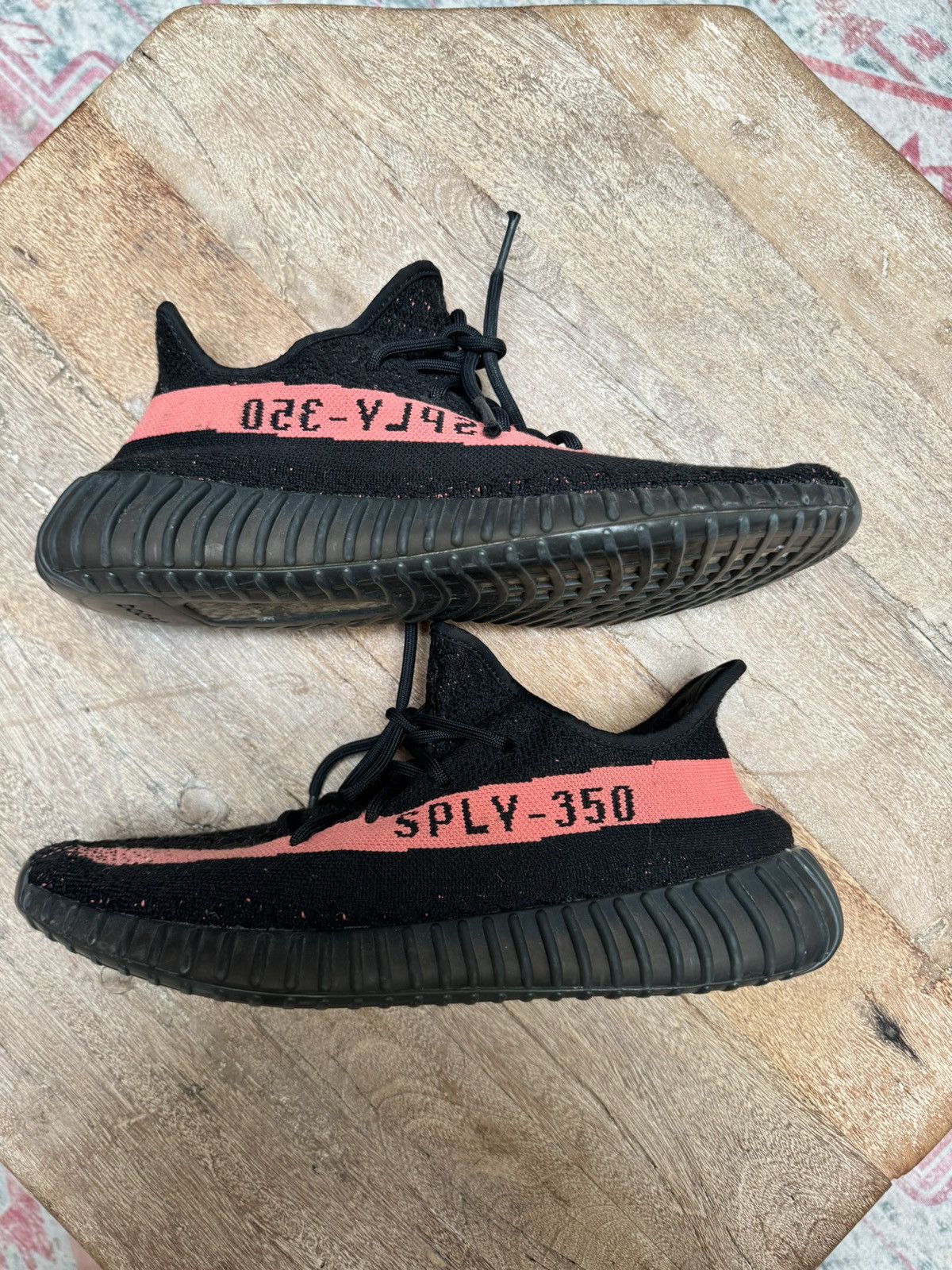 Adidas × Kanye West Adidas Yeezy 350 V2 Solar Reds Size US 11 / EU 44 - 4 Thumbnail