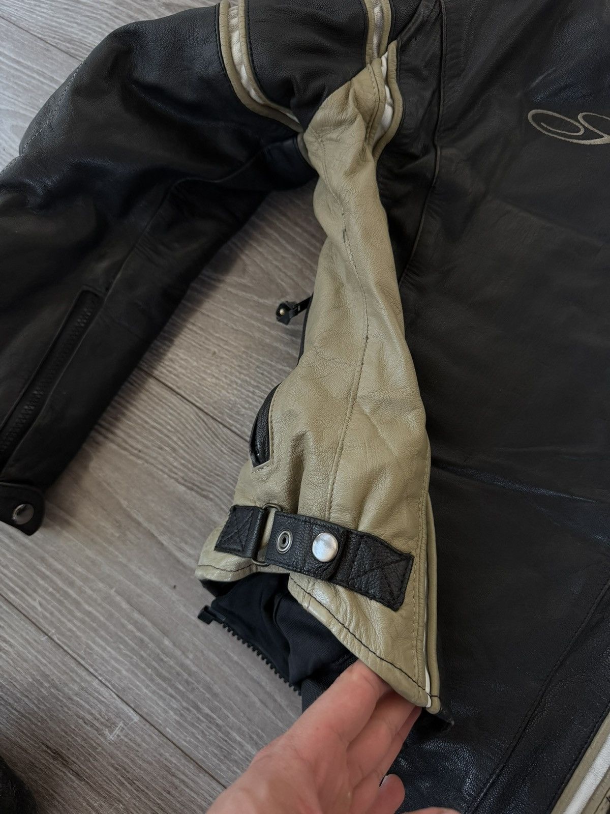 Other 100% Leather Sweep Euro Bike Motorsport Ykk Jacket Size S / US 4 / IT 40 - 21 Thumbnail