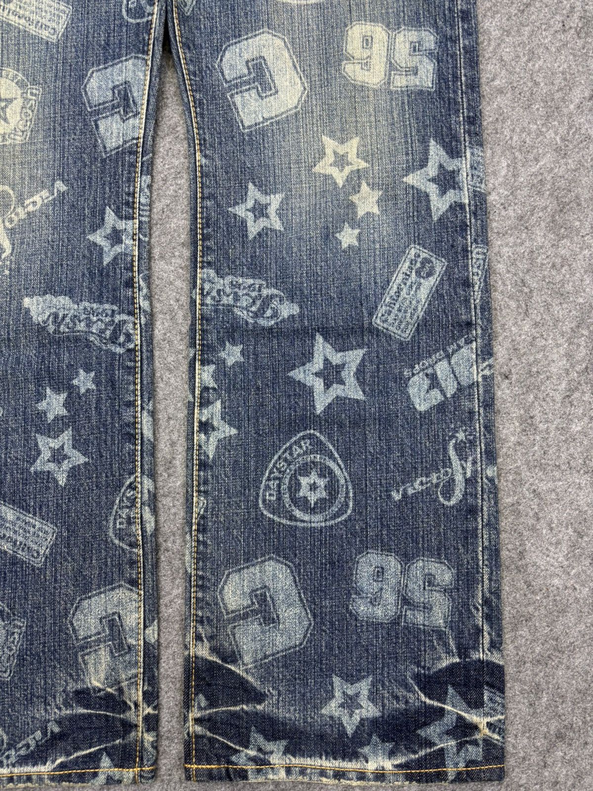 Japanese Brand CO&LU Japan Full Print Denim Hysteric Design Denim F749 Size US 30 / EU 46 - 7 Thumbnail