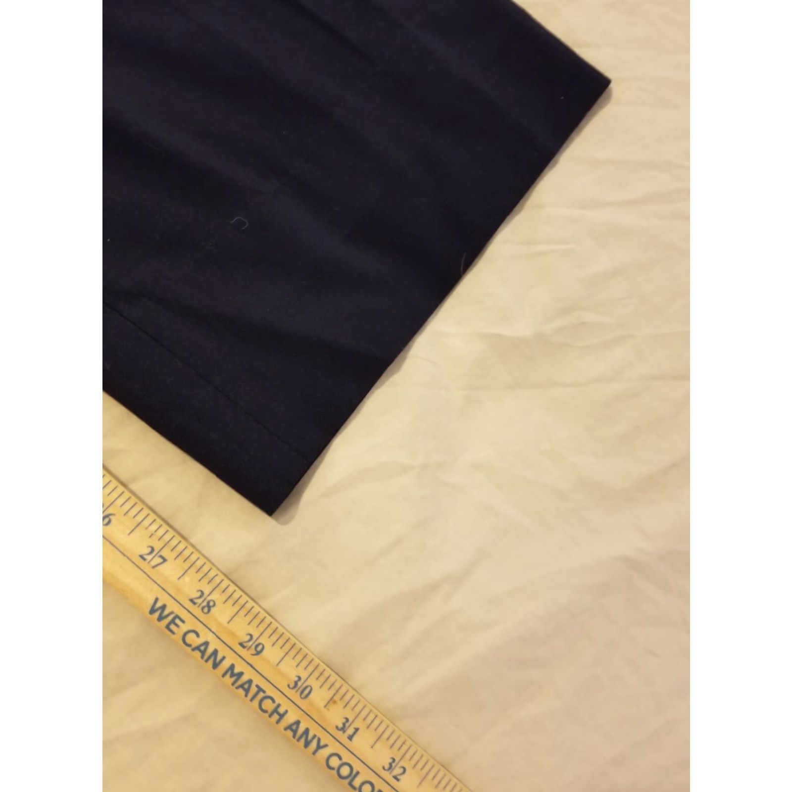 Ann Taylor Womens Ann Taylor Dress Pants 18 Black Plus Stretch Cotton Pants Women 18 Black Dress Pants Mens? Wait. Size 40" / US 18 - 7 Thumbnail