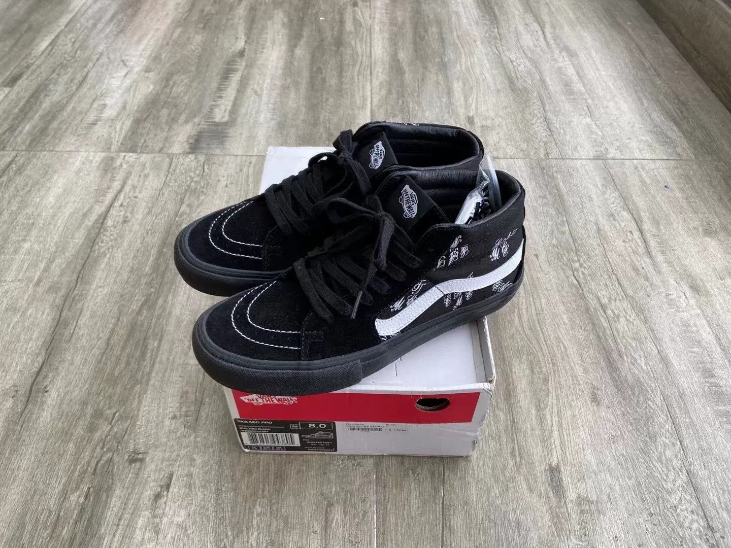 Vans Supreme x Vans SK8-Mid Pro Size US 9 / EU 42 - 2 Thumbnail
