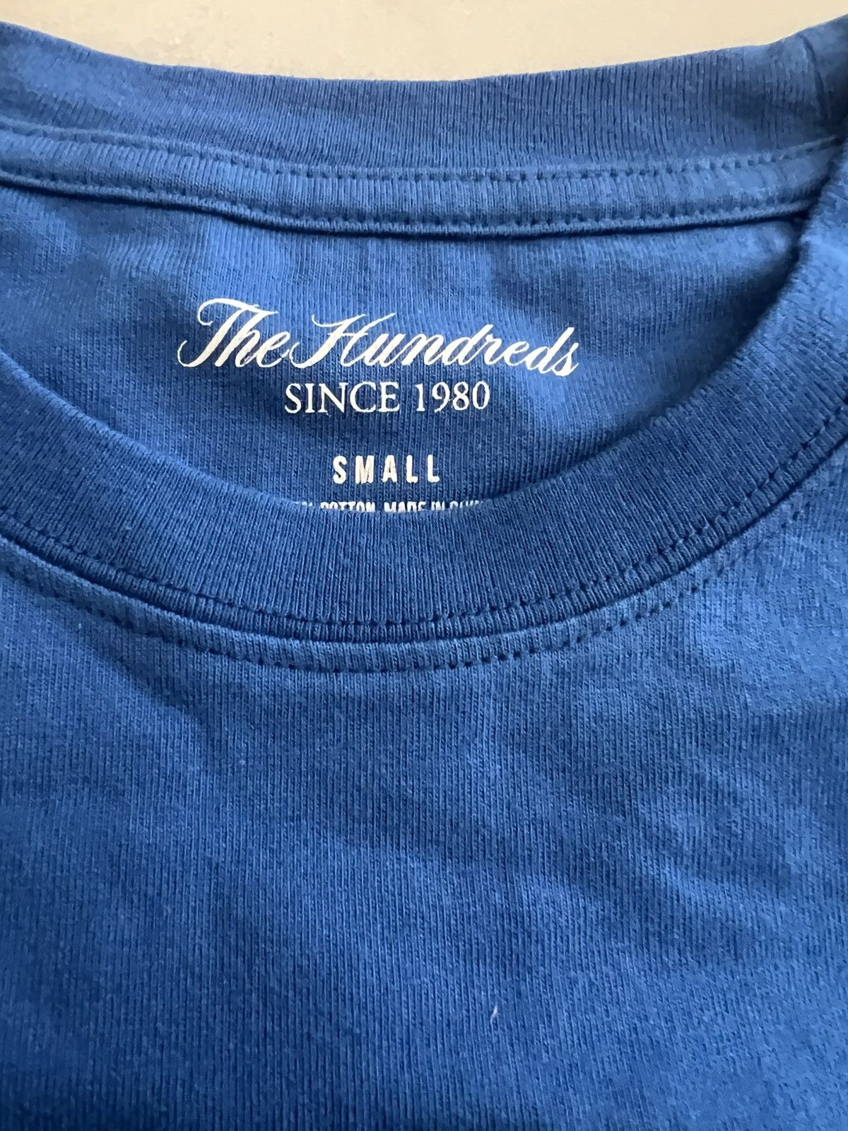 The Hundreds The Hundreds Mens Perfect Pocket BlueT-Shirt Size Small Size US S / EU 44-46 / 1 - 4 Thumbnail