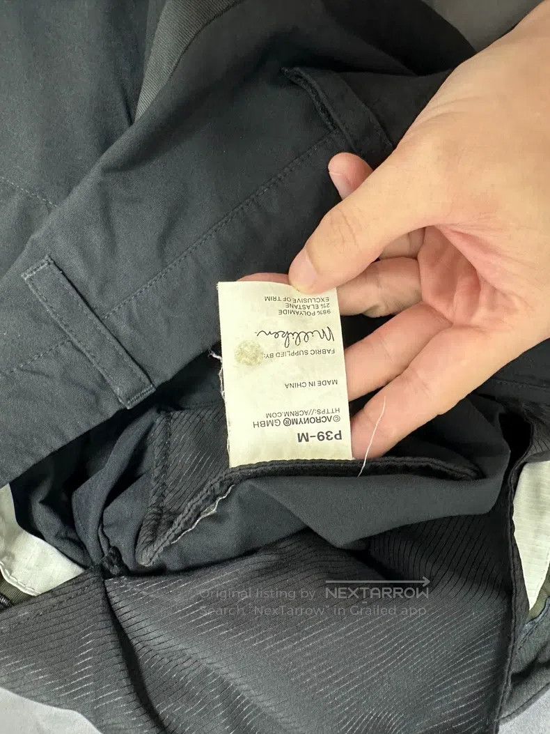 Acronym Acronym size XS Casual black pants Size US 37 - 4 Thumbnail