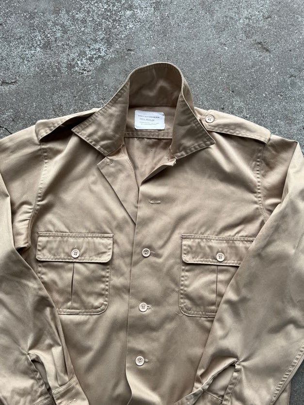 Other Cream US Army military shirt jacket Size US M / EU 48-50 / 2 - 3 Thumbnail