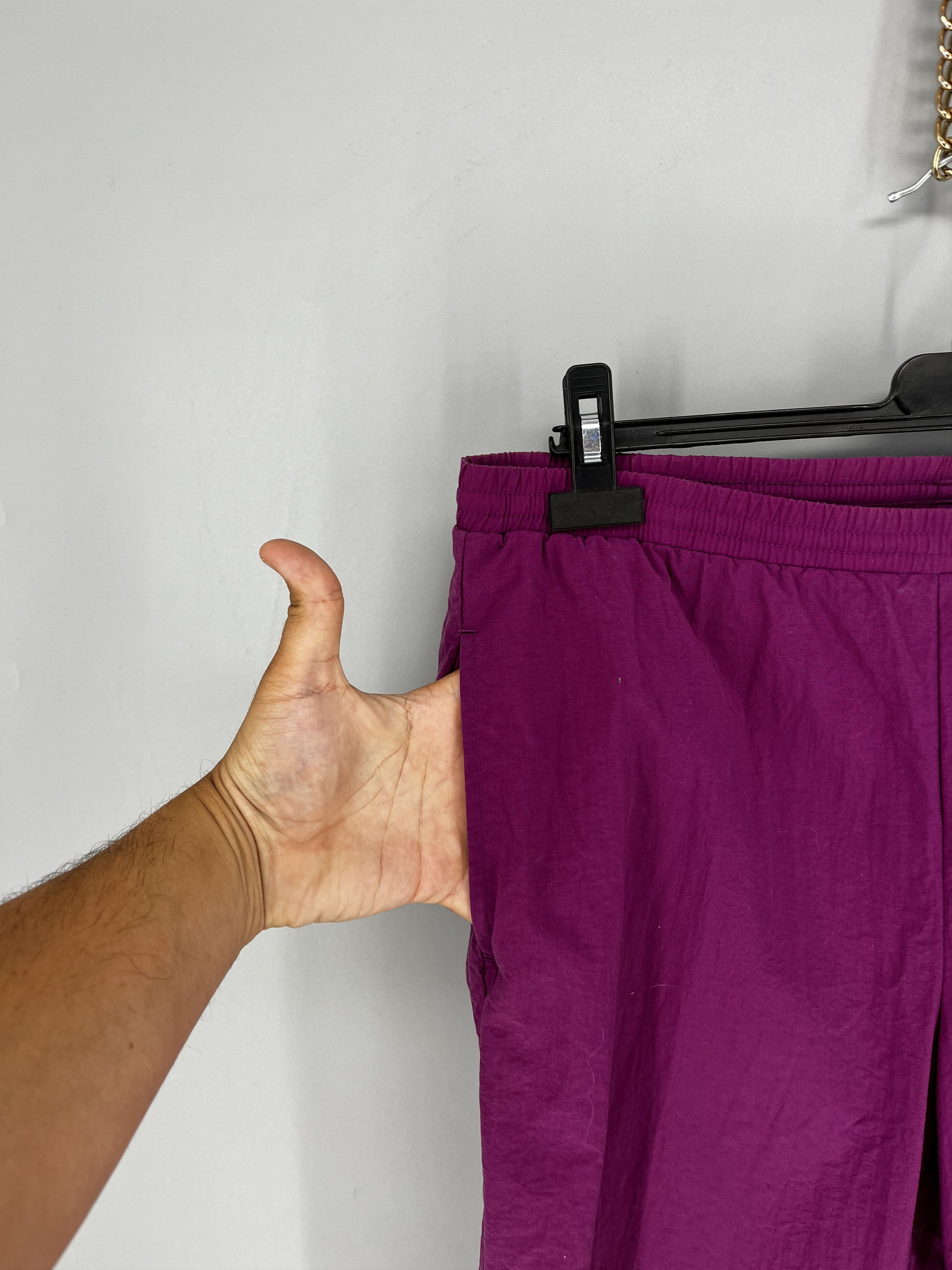 Adidas Rare 90s Adidas Track Pants Vintage Y2K Purple Size M Size US 32 / EU 48 - 5 Thumbnail