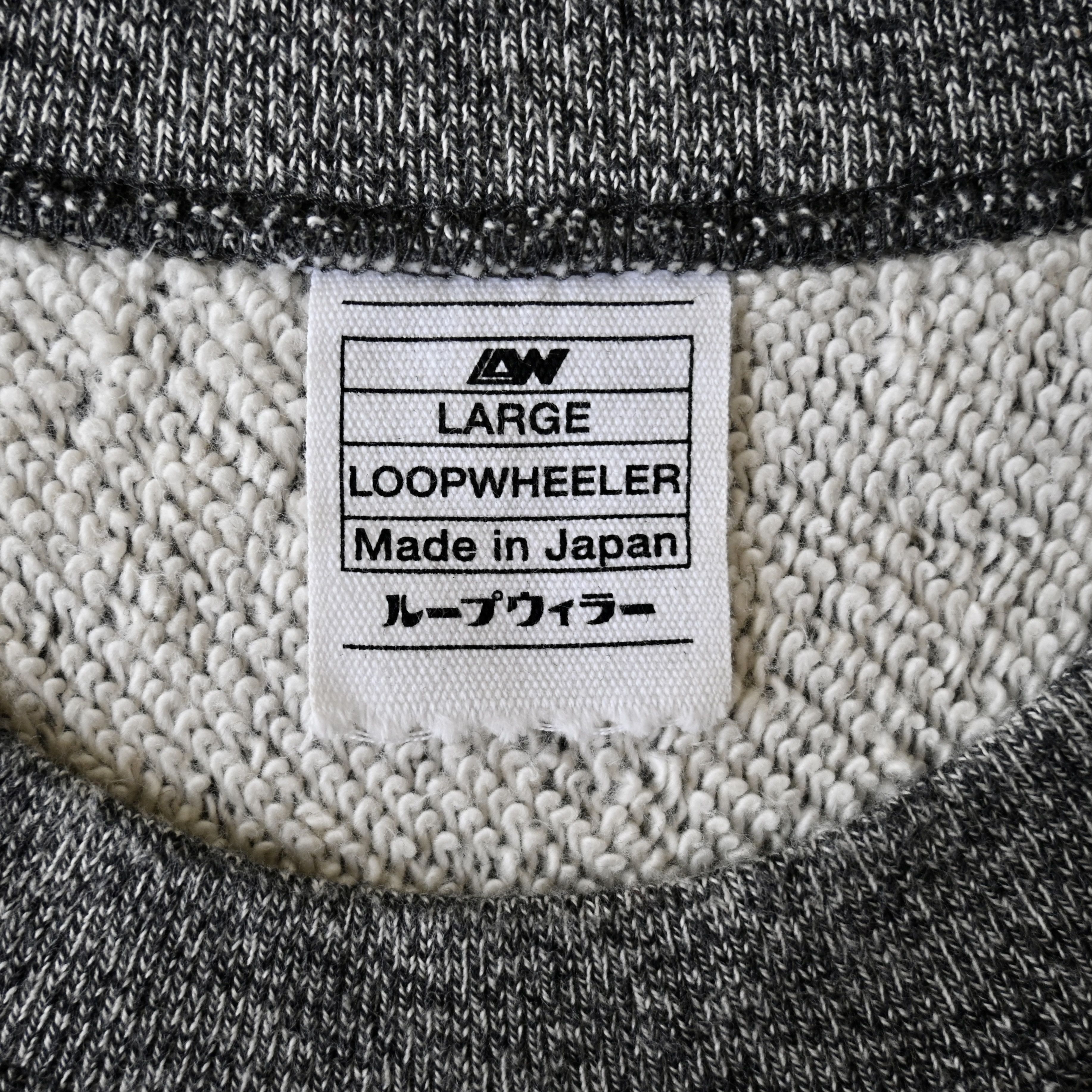 Loopwheeler Loopwheeler two tone melange crewneck, made in Japan Size US L / EU 52-54 / 3 - 12 Thumbnail
